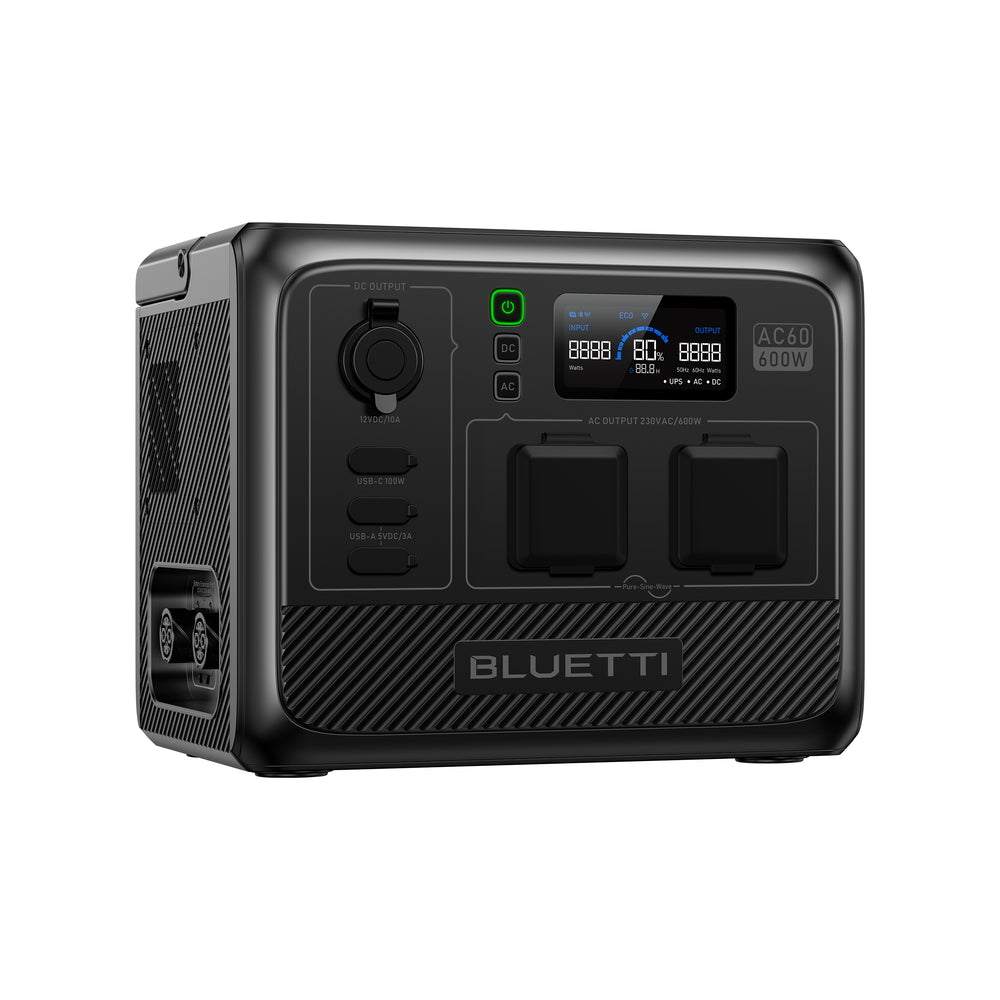 BLUETTI AC60 Station électrique portable | 600 W / 403 Wh