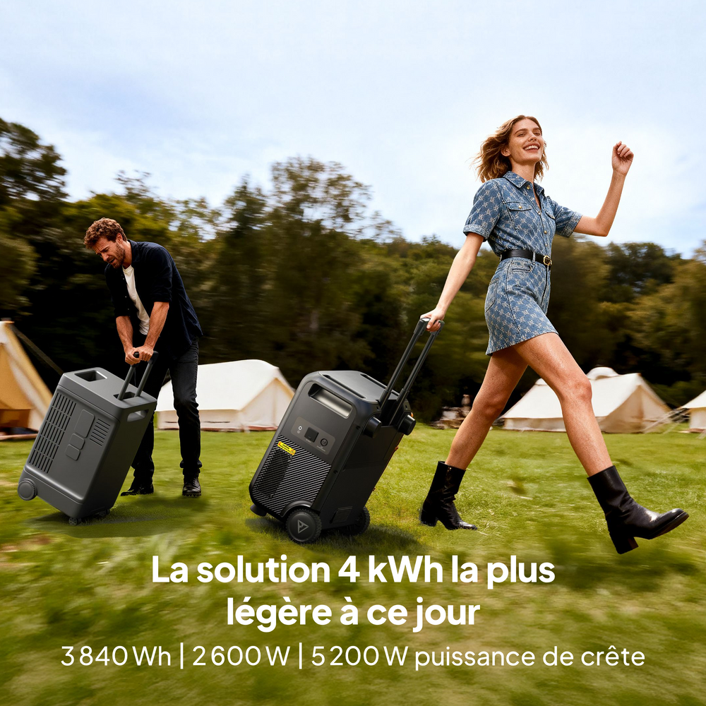 BLUETTI Elite 400 Station d’alimentation portable | 2 600 W 3 840 Wh