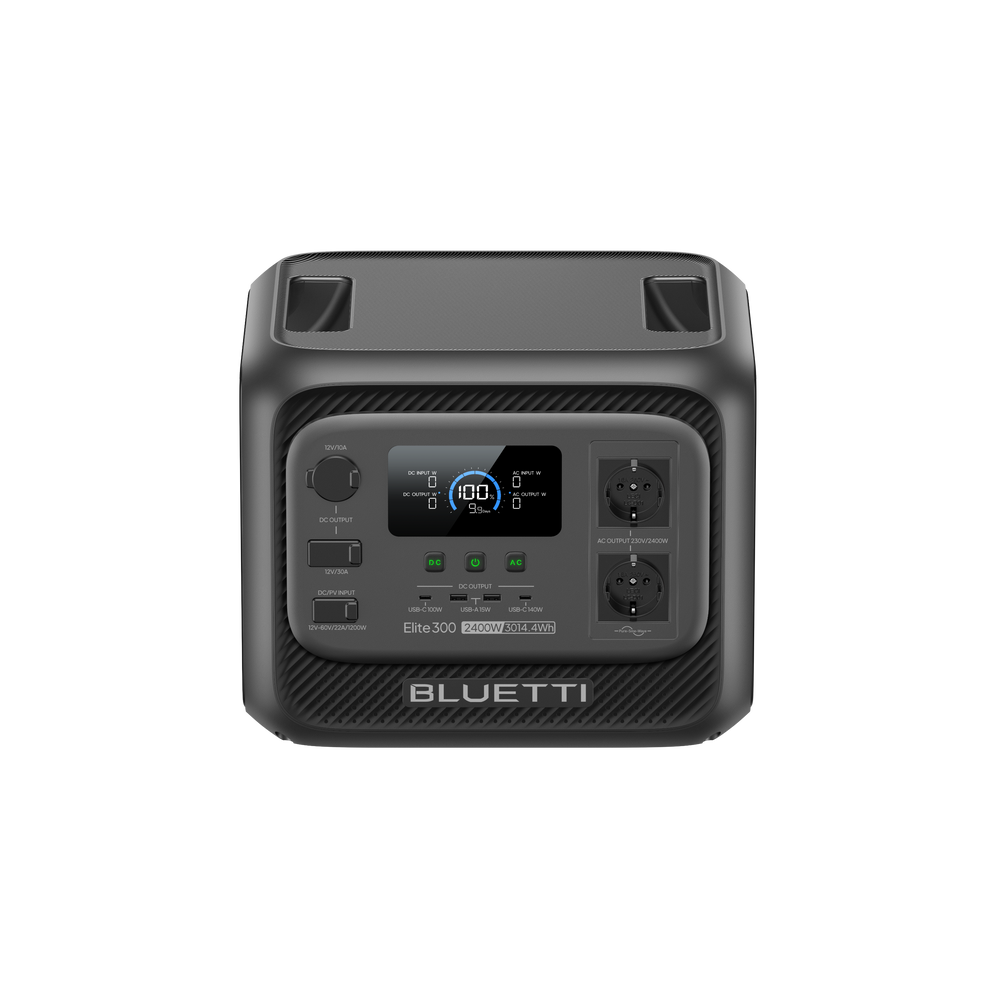 BLUETTI Elite 300 Station d’énergie portable | 2 400 W, 3 014,4 Wh