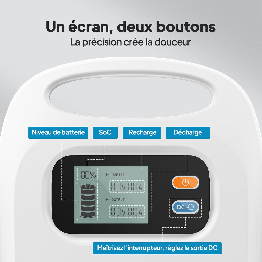 BLUETTI X30 Batterie externe CPAP de 297 Wh pour le camping, les voyages et les urgences