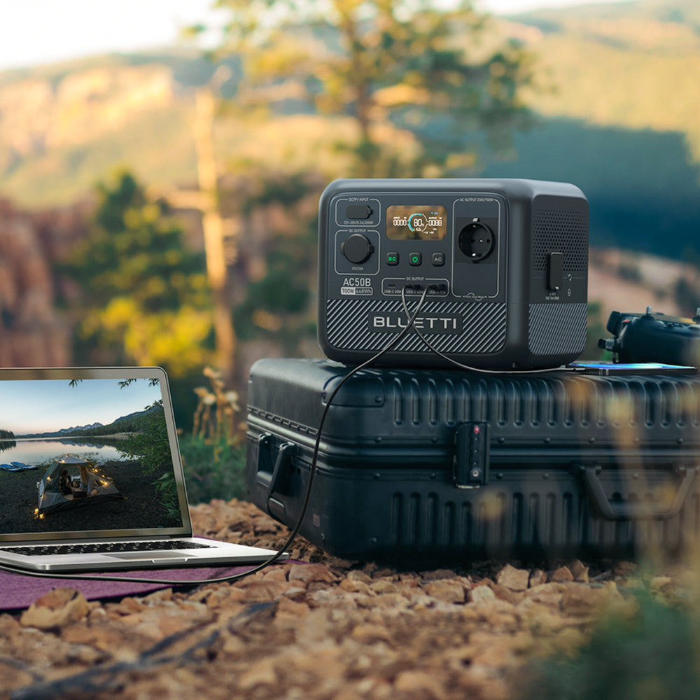 BLUETTI AC50B Station électrique portable | 700 W, 448 Wh