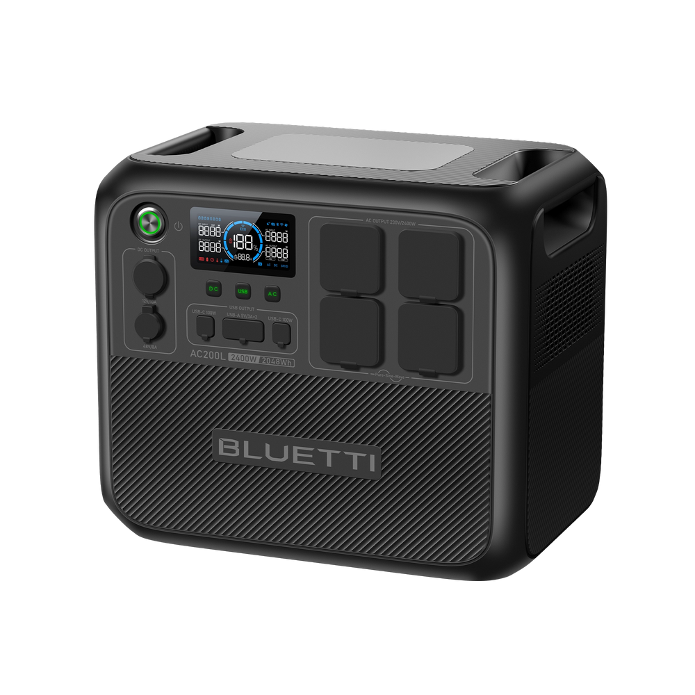 BLUETTI AC200L Station électrique portable | 2400 W, 2048 Wh