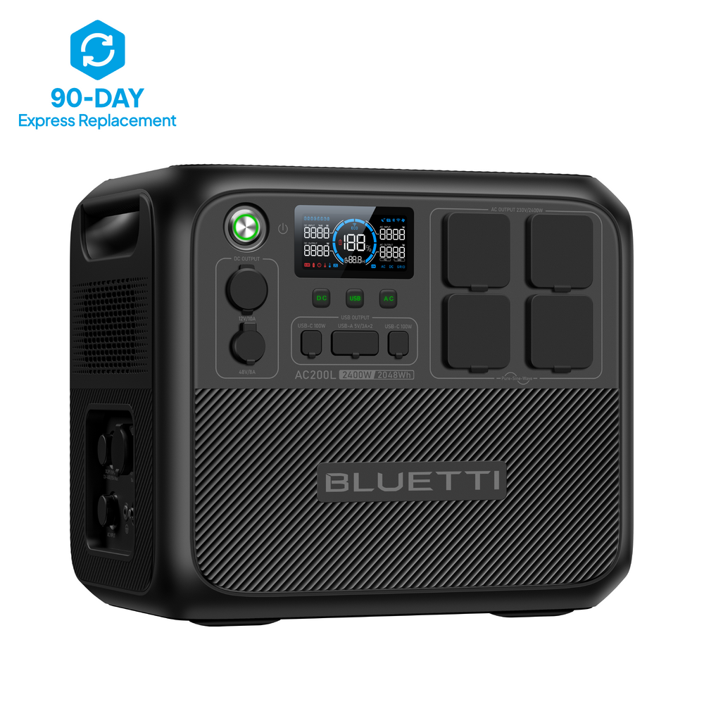 BLUETTI AC200L Station électrique portable | 2400 W, 2048 Wh