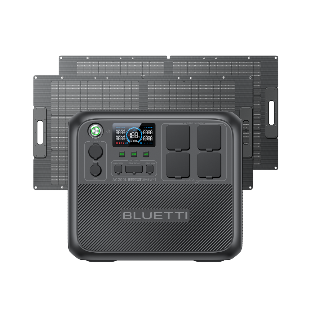 BLUETTI AC200L Station électrique portable | 2400 W, 2048 Wh