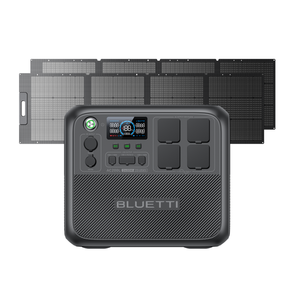 BLUETTI AC200L Station électrique portable | 2400 W, 2048 Wh