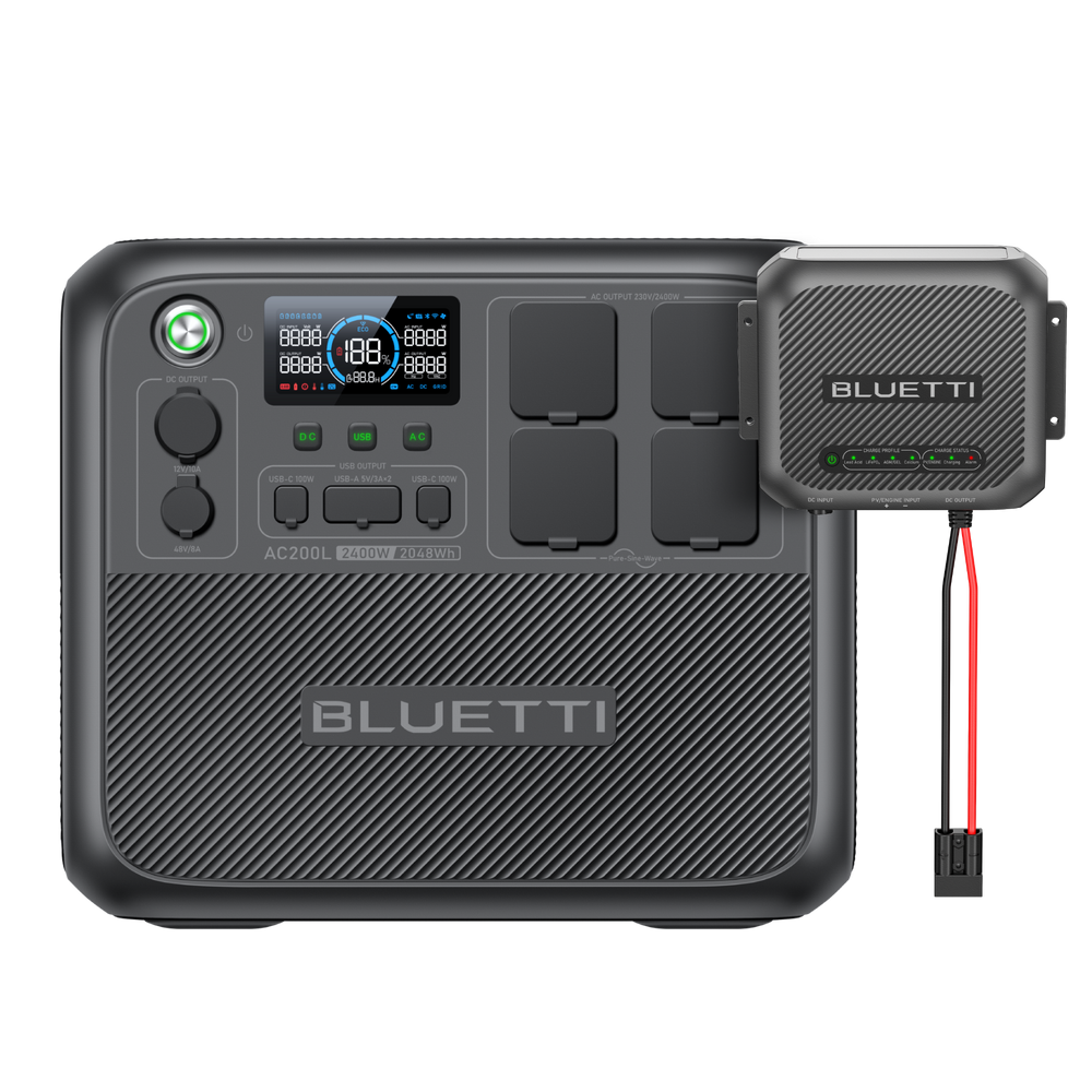 BLUETTI AC200L Station électrique portable | 2400 W, 2048 Wh