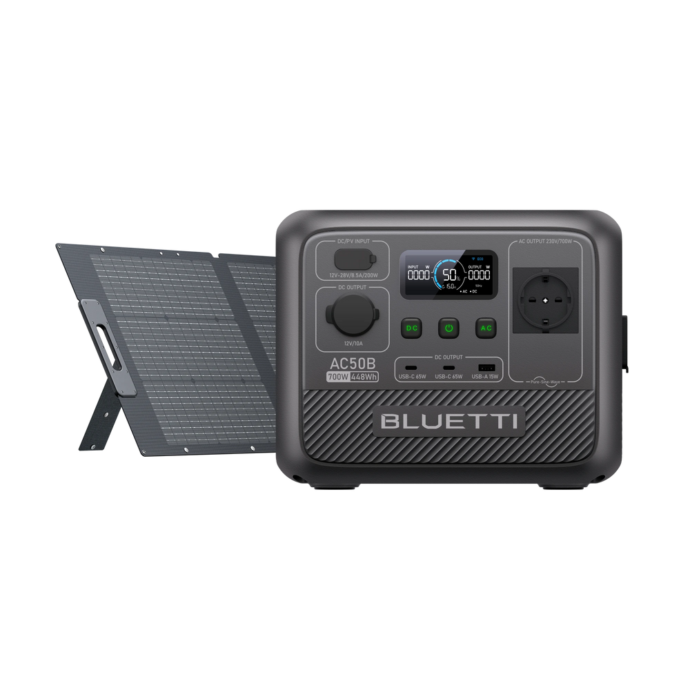 BLUETTI AC50B Station électrique portable | 700 W, 448 Wh