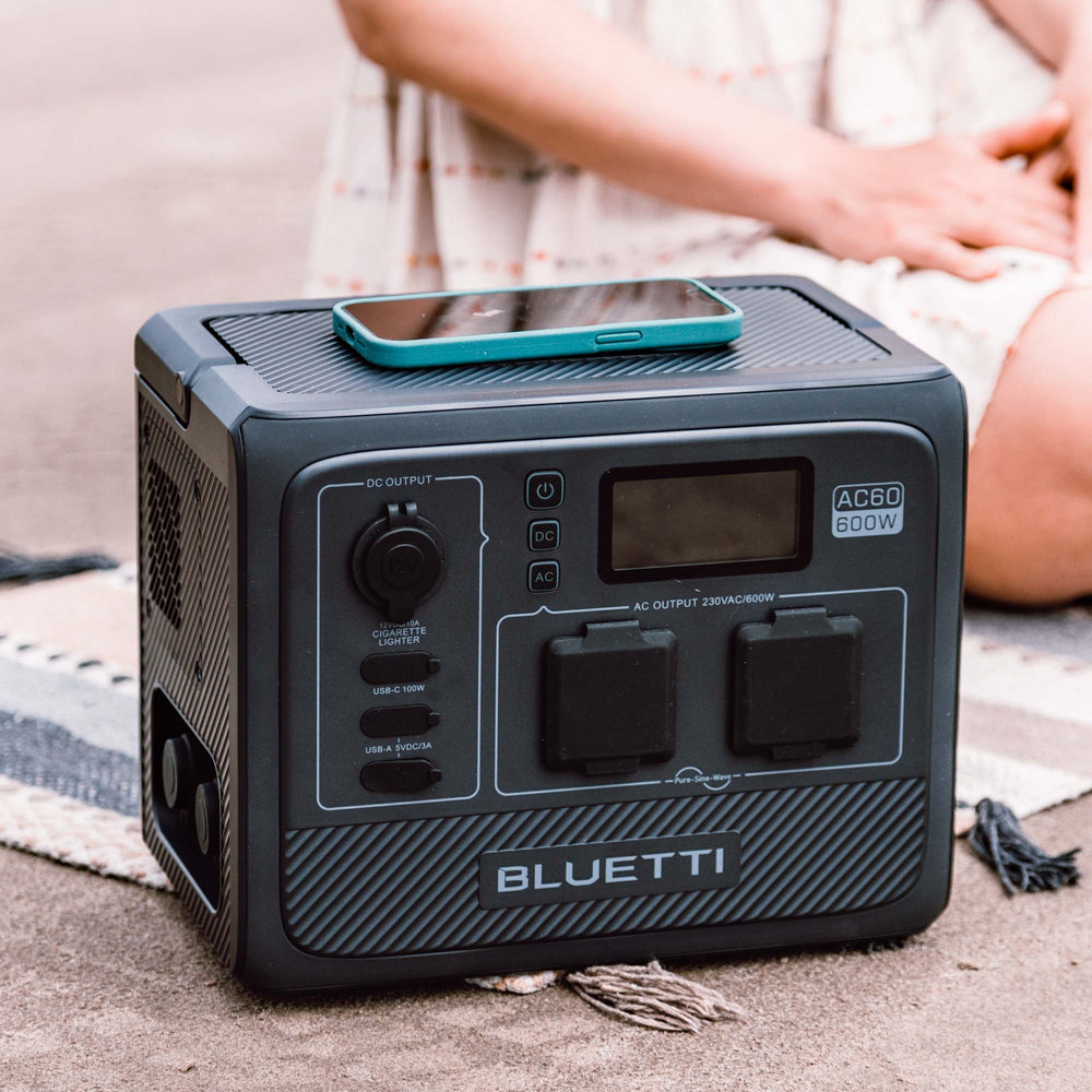 BLUETTI AC60 Station électrique portable | 600 W / 403 Wh