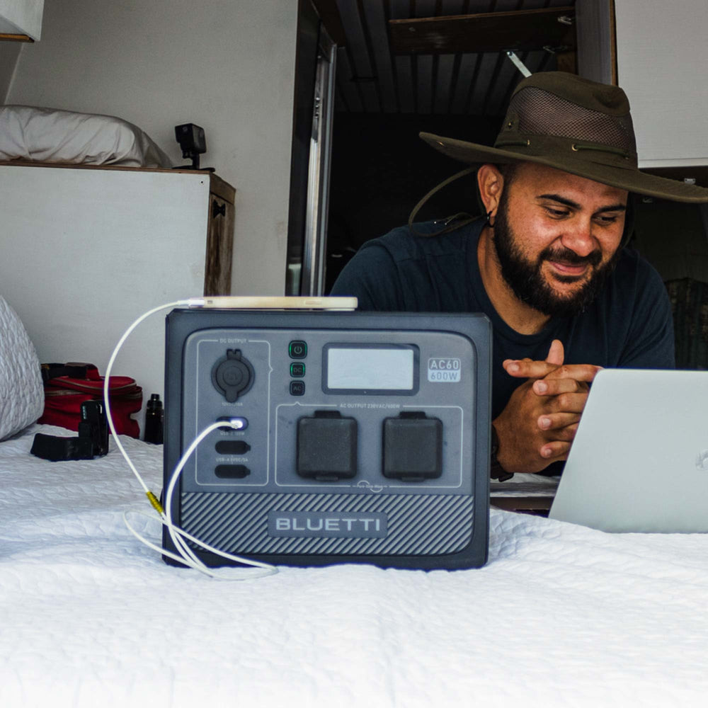 BLUETTI AC60 Station électrique portable | 600 W / 403 Wh