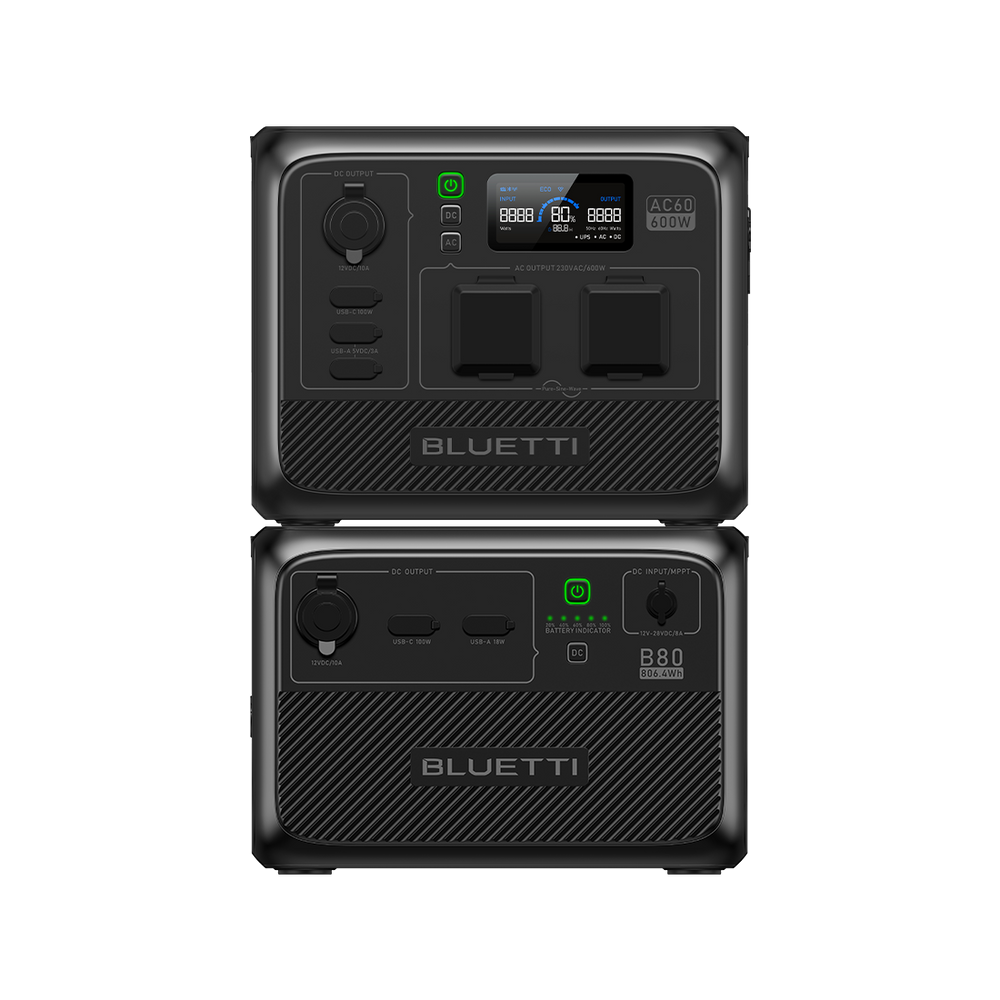 BLUETTI AC60 Station électrique portable | 600 W / 403 Wh