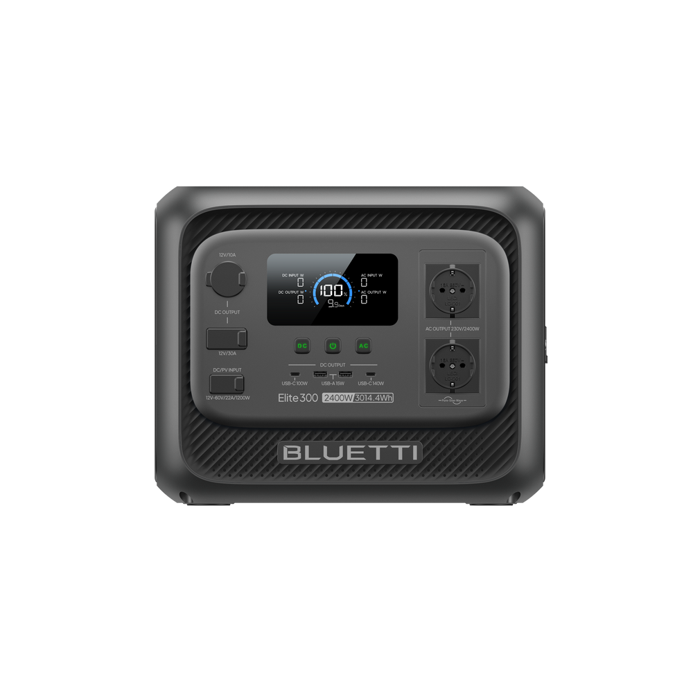 BLUETTI Elite 300 Station d’énergie portable | 2 400 W, 3 014,4 Wh