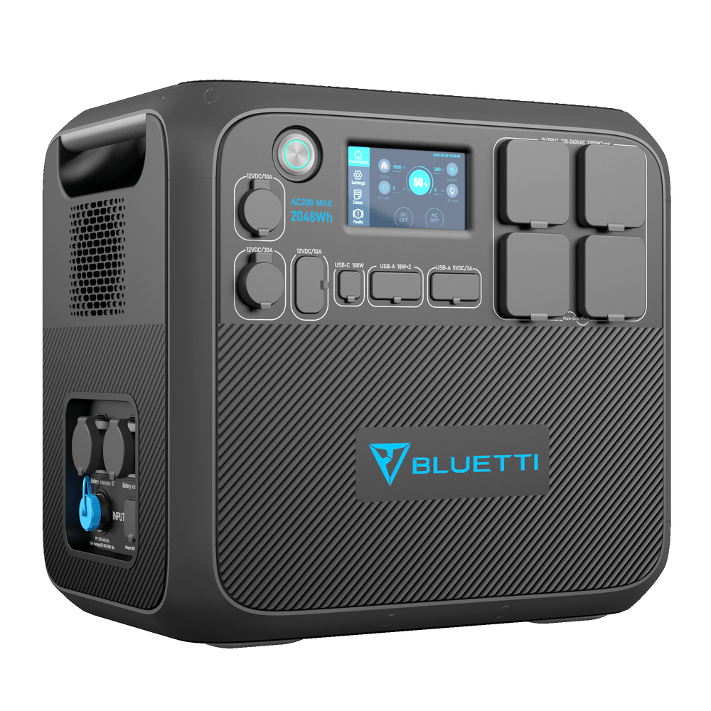 BLUETTI AC200MAX + PV200 Groupe électrogène solaire