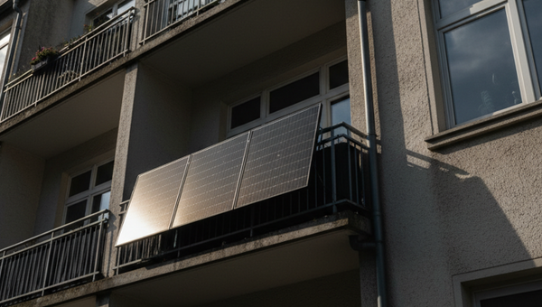 Système photovoltaïque de balcon en été : Maximiser les pics de production sans sur-optimiser