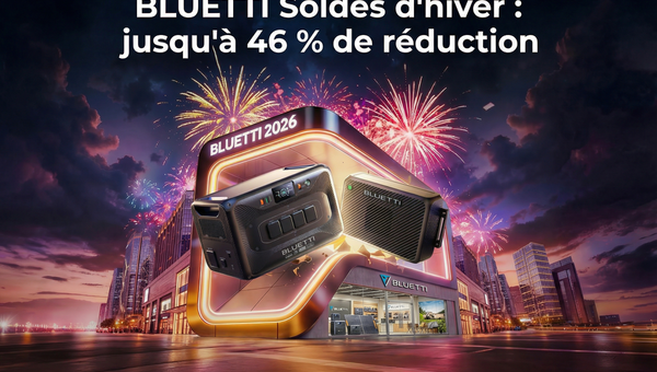 BLUETTI Soldes d’hiver : jusqu’à 46 % de réduction
