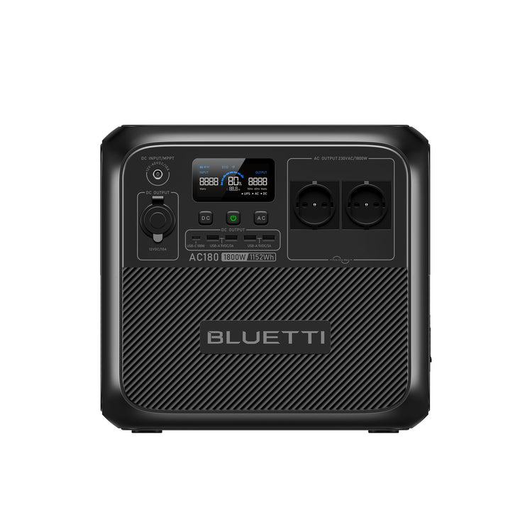 BLUETTI AC180 Station électrique portable | 1 800 W / 1 152 Wh - Occasion