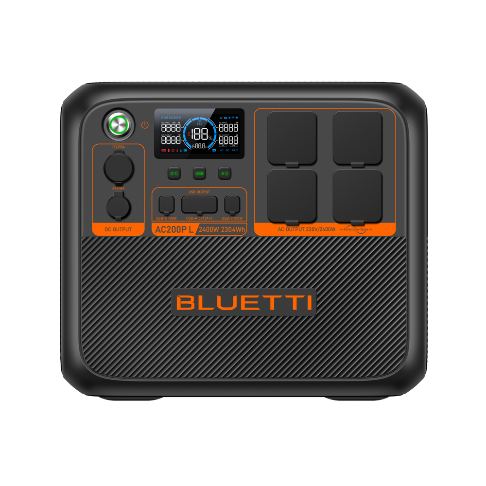 BLUETTI AC200PL Station électrique portable | 2400 W / 2304 Wh