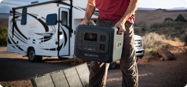 Votre camping-car, votre configuration.Branchez-la ou rechargez-la au solaire.