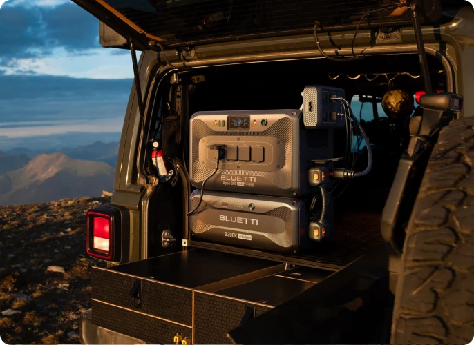 Kit d’alimentation CC avec recharge ultra-rapide en conduite