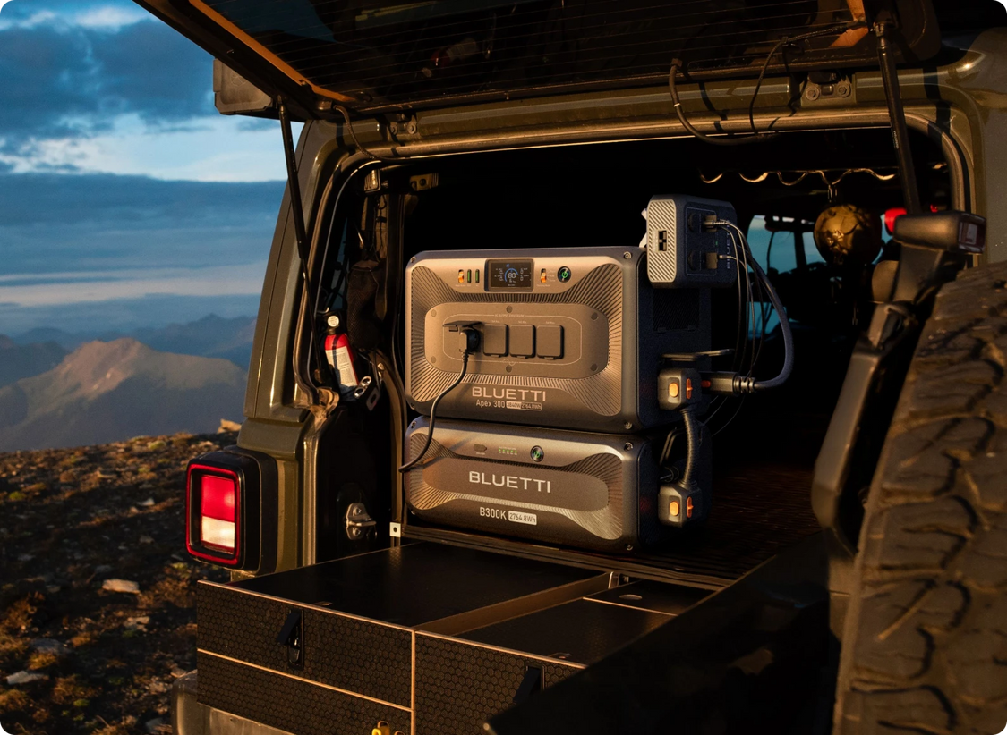 Kit d’alimentation CC avec recharge ultra-rapide en conduite