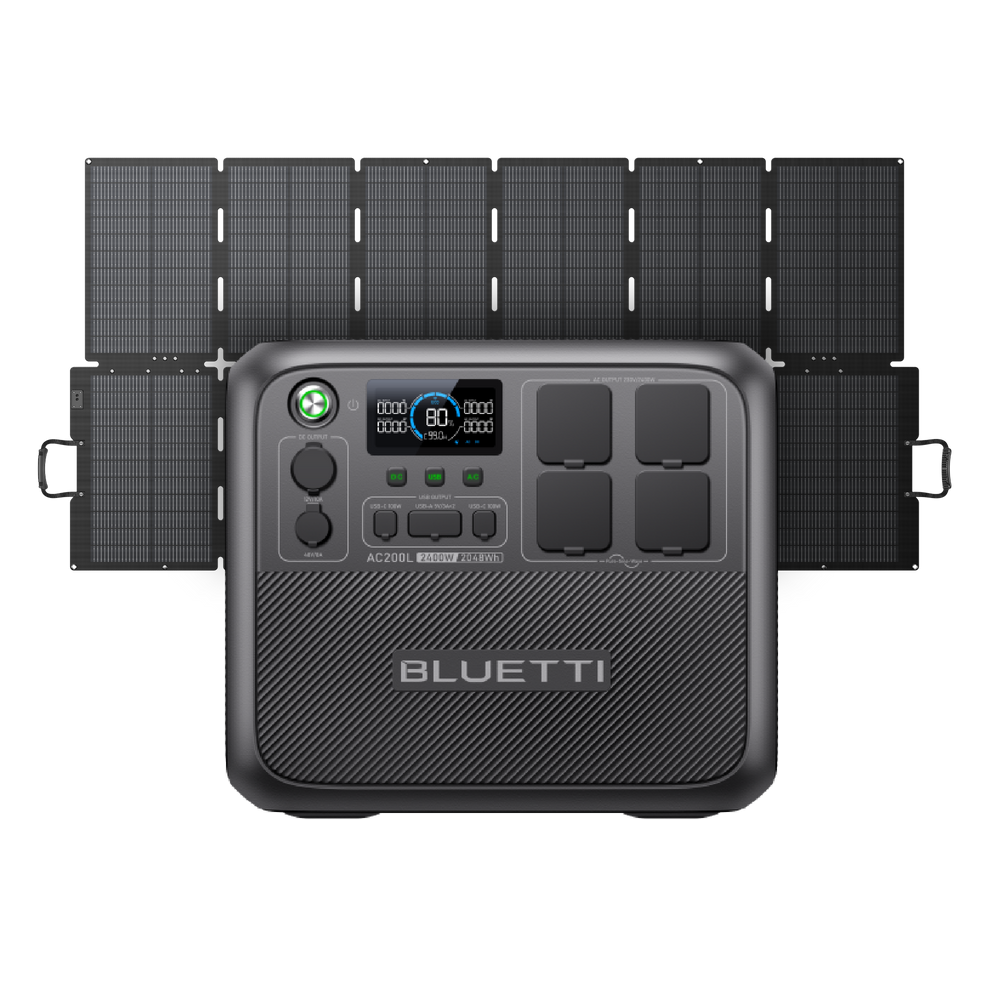 BLUETTI AC200L Station électrique portable | 2400 W, 2048 Wh
