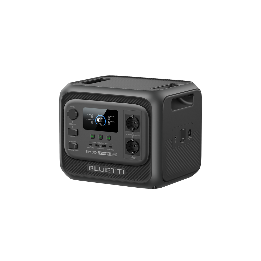 BLUETTI Elite 300 Station d’énergie portable | 2 400 W, 3 014,4 Wh