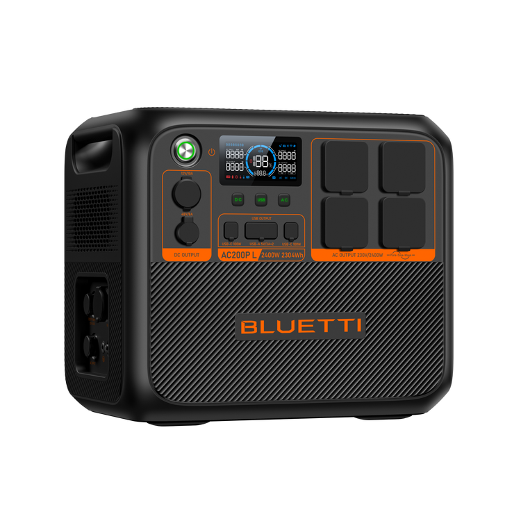 BLUETTI AC200PL Station électrique portable | 2400 W / 2304 Wh