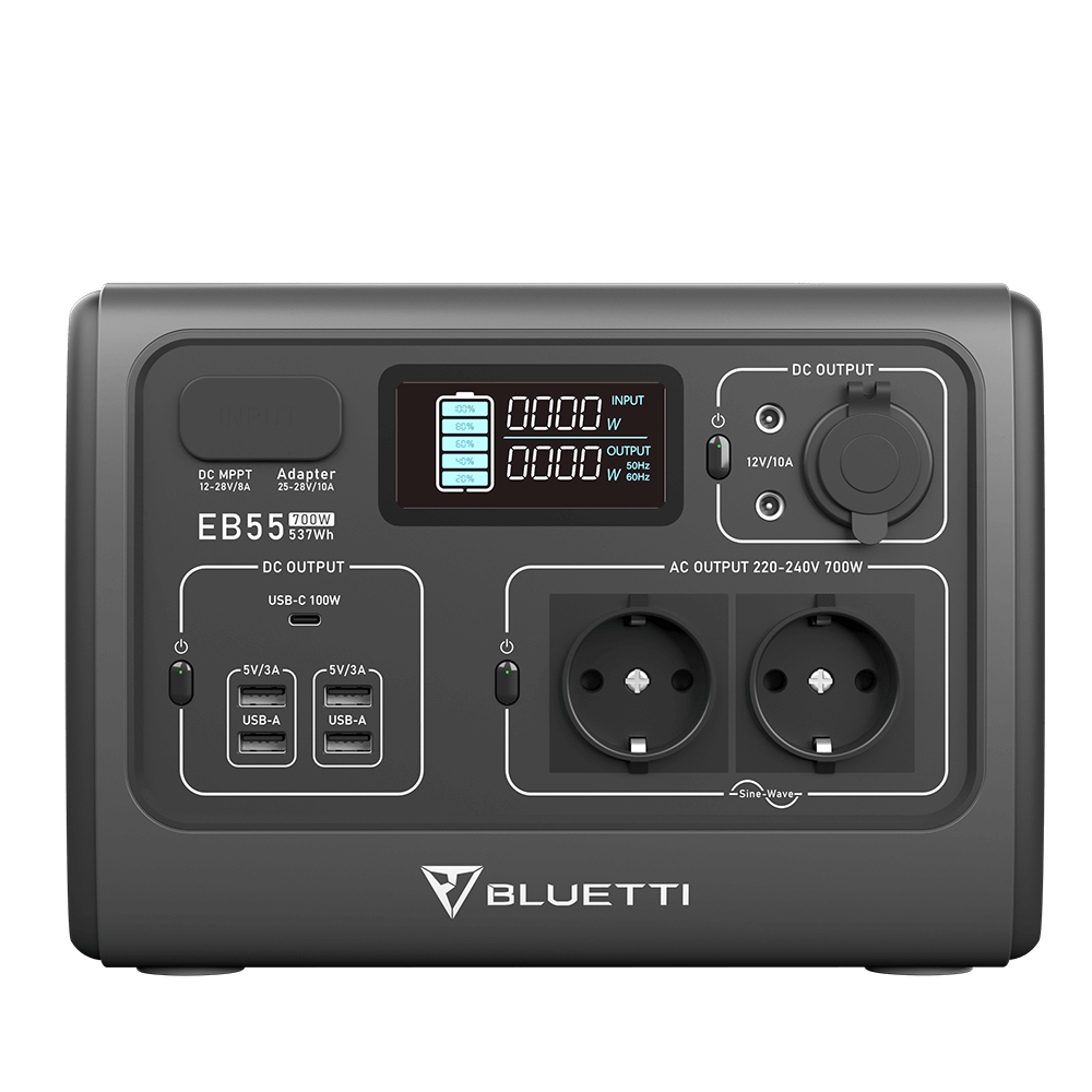 BLUETTI EB55 537Wh/700W