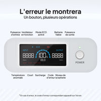 BLUETTI X60 Batterie externe CPAP de 614 Wh