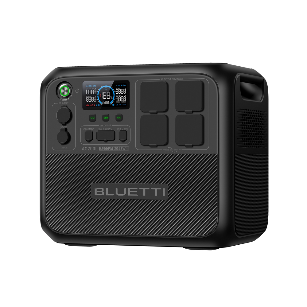 BLUETTI AC200L Station électrique portable | 2400 W, 2048 Wh