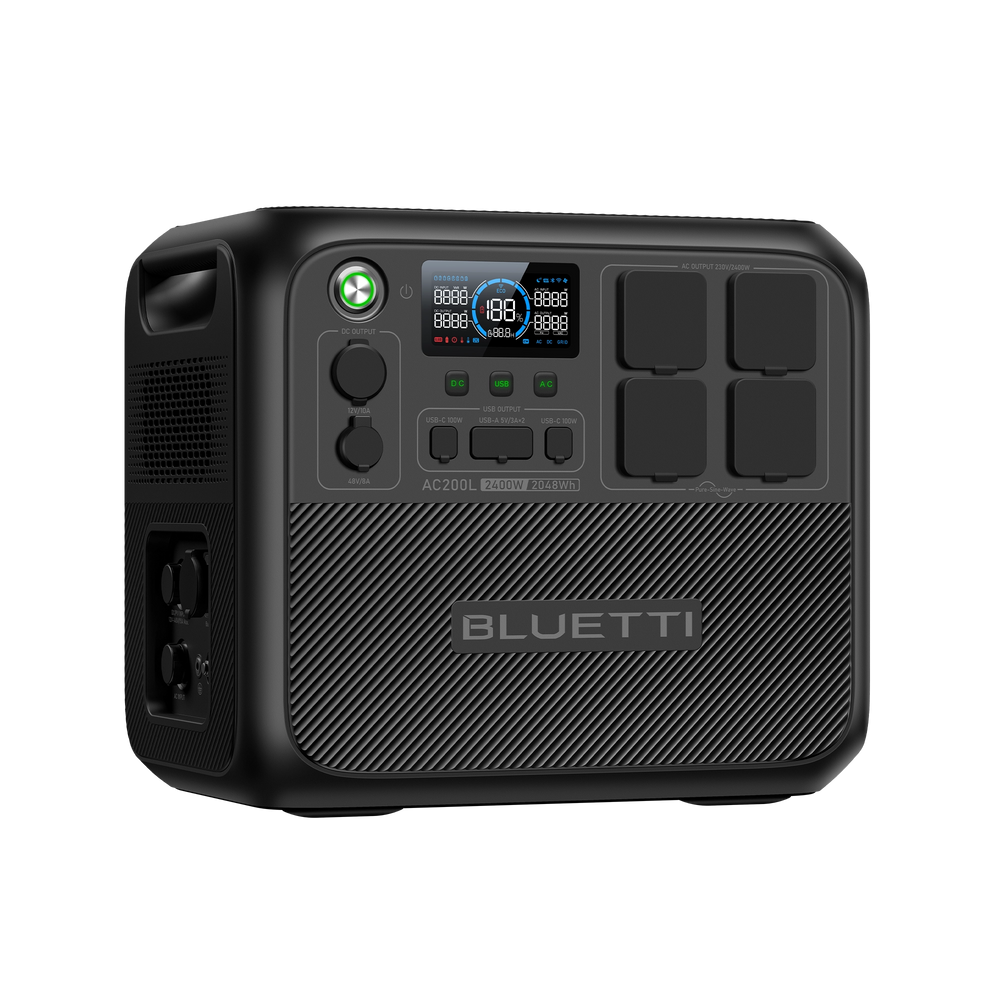 BLUETTI AC200L Station électrique portable | 2400 W, 2048 Wh