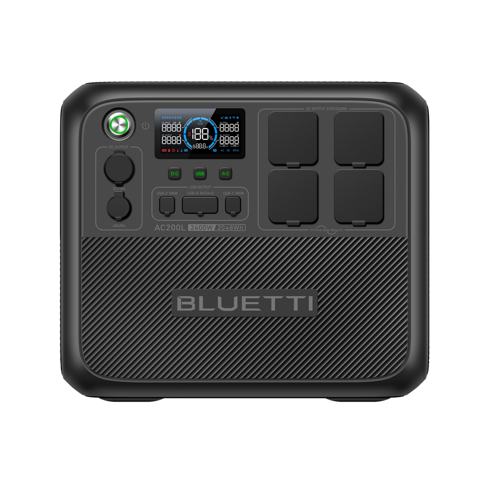 BLUETTI AC200L Station électrique portable | 2400 W, 2048 Wh