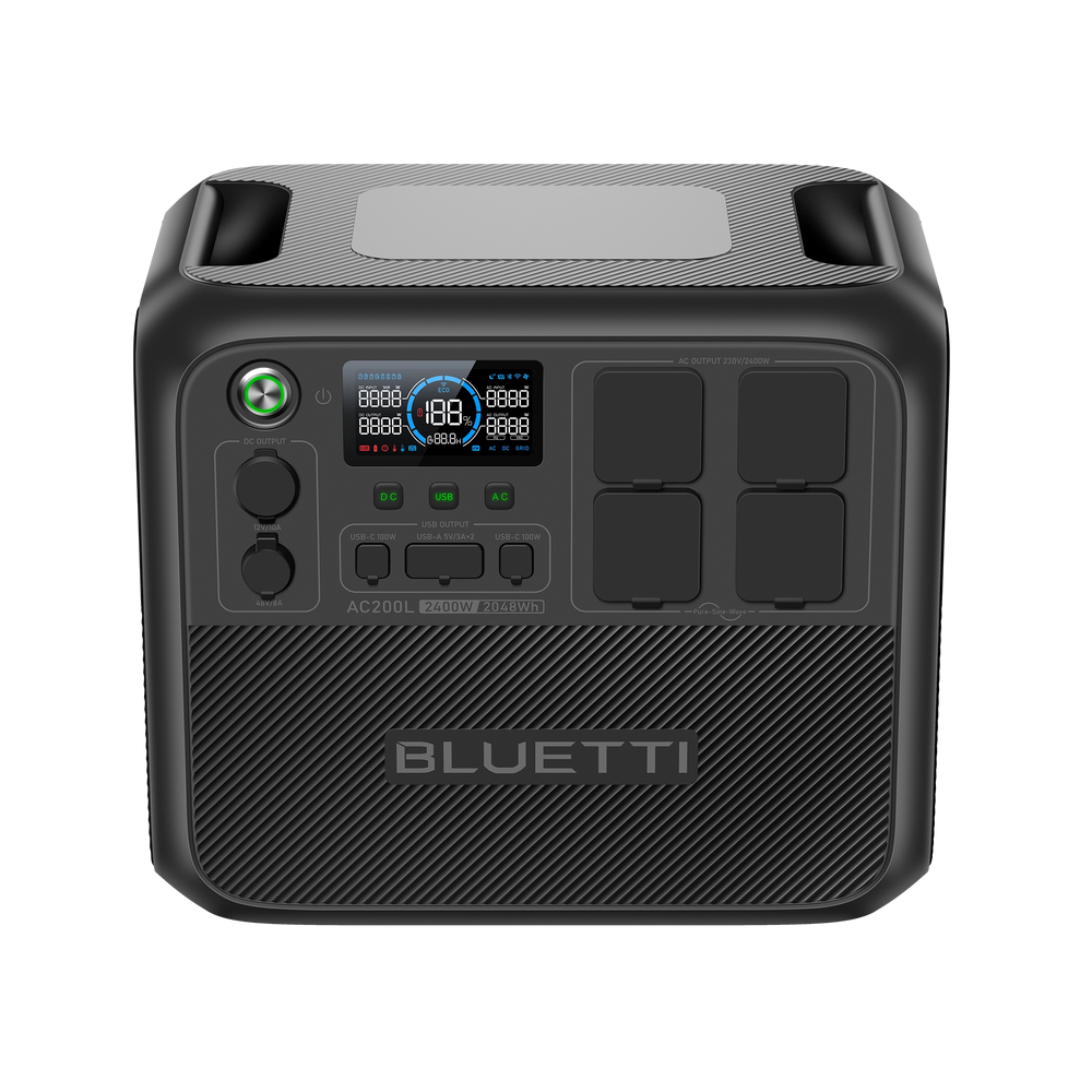 BLUETTI AC200L Station électrique portable | 2400 W, 2048 Wh