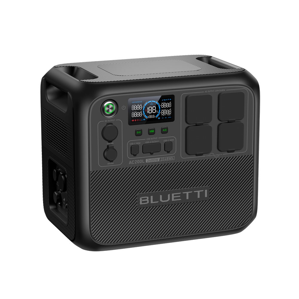 BLUETTI AC200L Station électrique portable | 2400 W, 2048 Wh