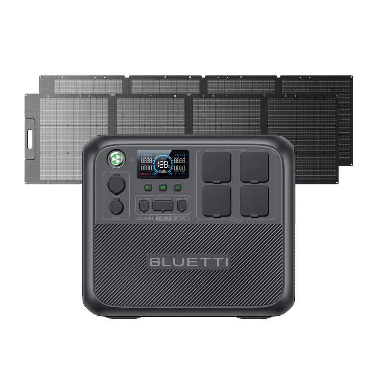 BLUETTI AC200L Station électrique portable | 2400 W, 2048 Wh