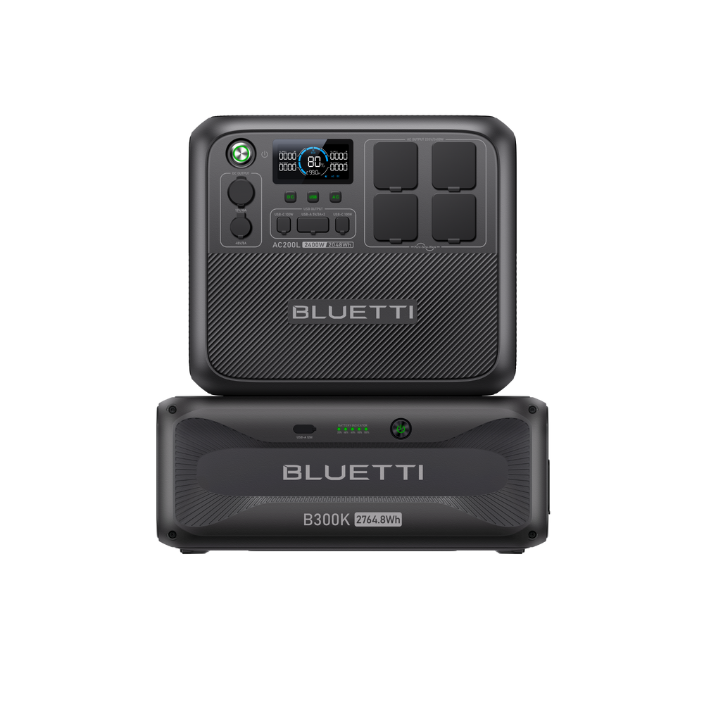 BLUETTI AC200L Station électrique portable | 2400 W, 2048 Wh