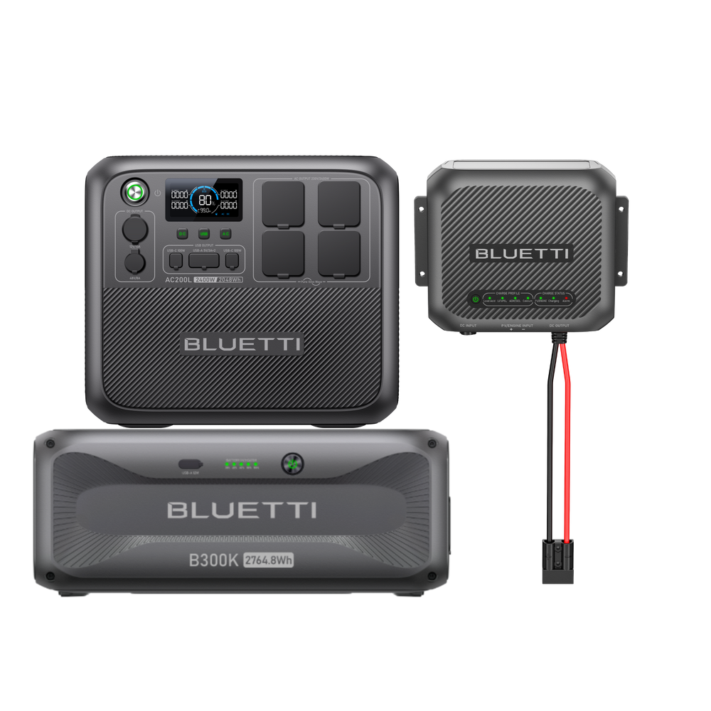 BLUETTI AC200L Station électrique portable | 2400 W, 2048 Wh