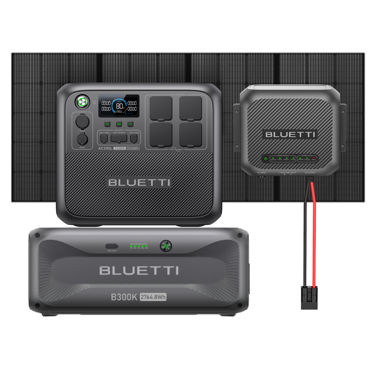 BLUETTI AC200L Station électrique portable | 2400 W, 2048 Wh