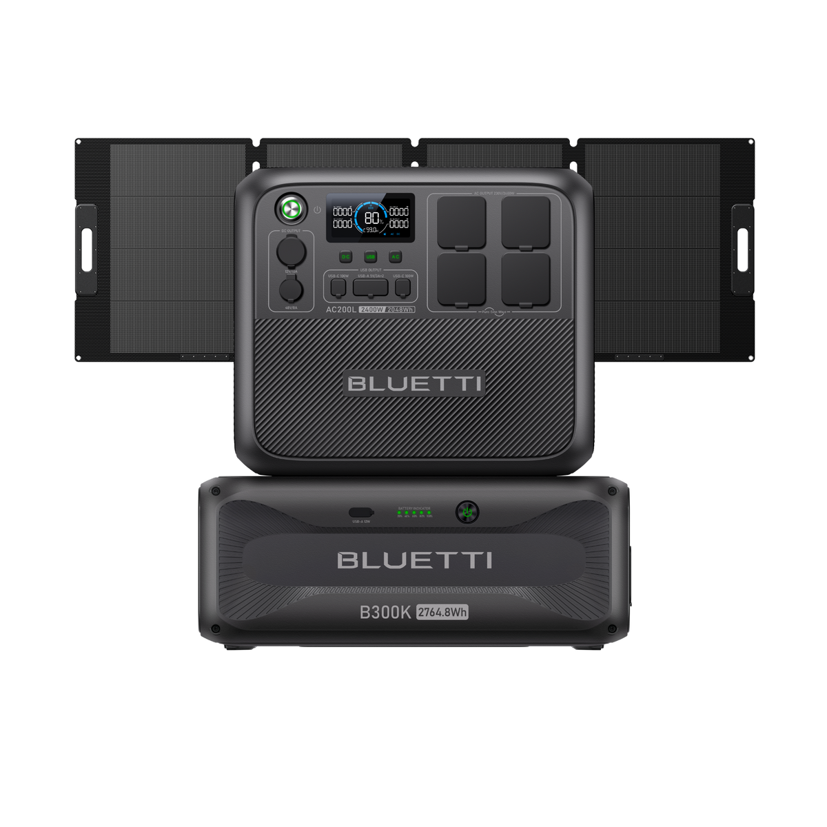BLUETTI AC200L Station électrique portable | 2400 W, 2048 Wh