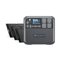 BLUETTI AC200MAX + MP200 Groupe électrogène solaire