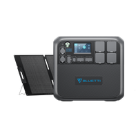 BLUETTI AC200MAX + MP200 Groupe électrogène solaire