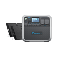 BLUETTI AC200P + MP200 Groupe électrogène solaire