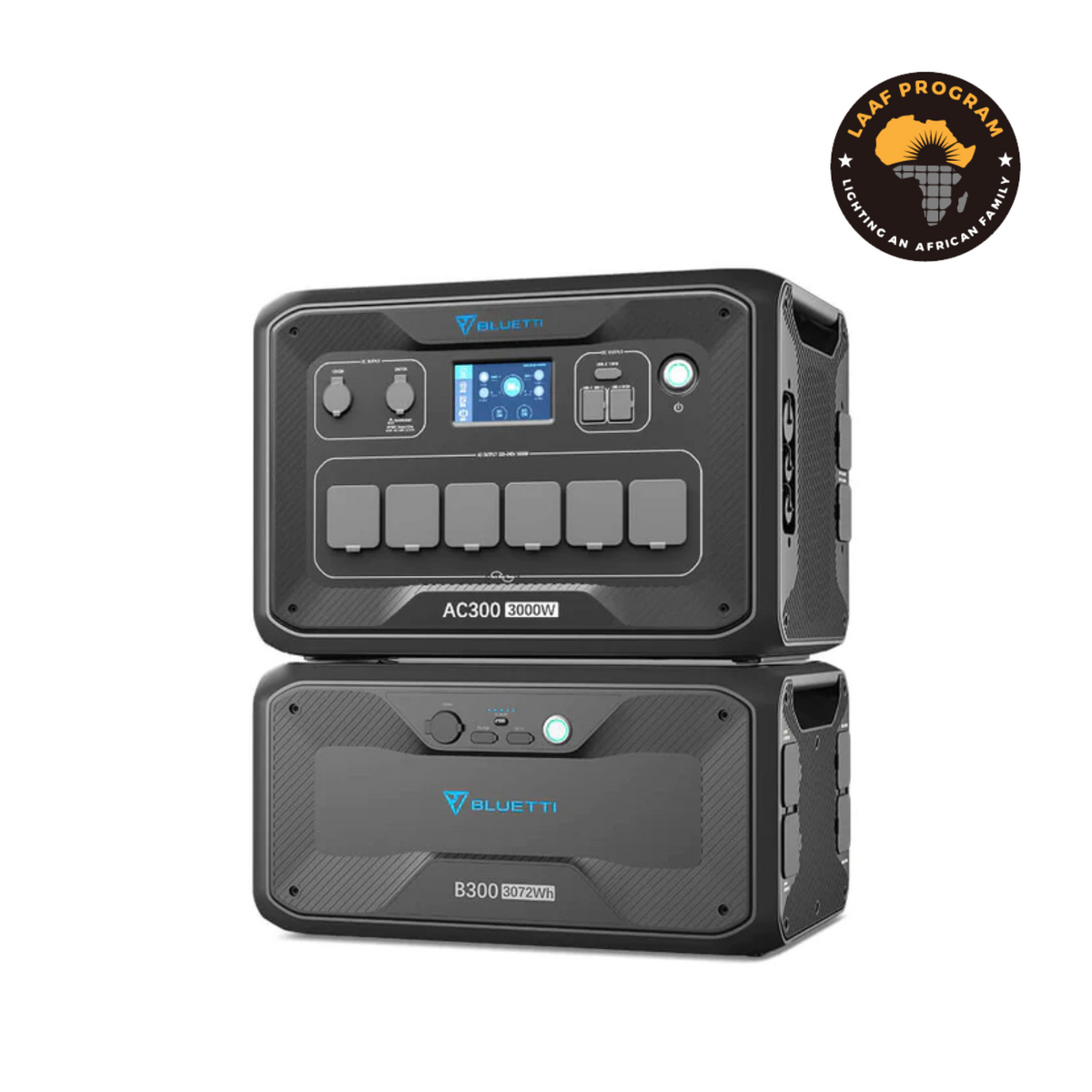 BLUETTI AC300 + B300 Batterie de secours domestique | 3000 W / 3072 Wh