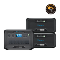 BLUETTI AC500+B300S Batterie de secours domestique | 5000 W / 3072 Wh