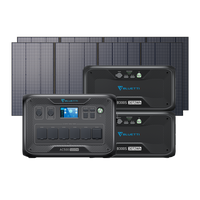 BLUETTI AC500 + 2*B300S  + 2*PV350 Groupe électrogène solaire