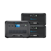 BLUETTI AC500+B300S Batterie de secours domestique | 5000 W / 3072 Wh