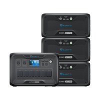 BLUETTI AC500+B300S Batterie de secours domestique | 5000 W / 3072 Wh
