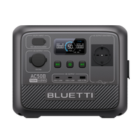 BLUETTI AC50B Station électrique portable | 700 W, 448 Wh