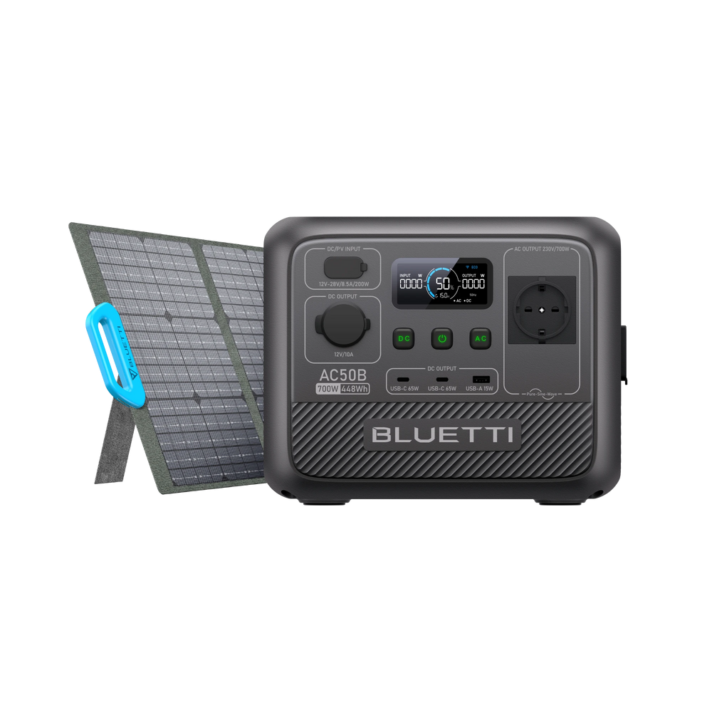 BLUETTI AC50B Station électrique portable | 700 W, 448 Wh