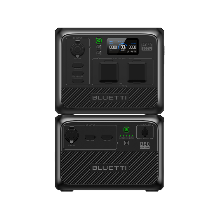 BLUETTI AC60+B80  Batterie de secours domestique