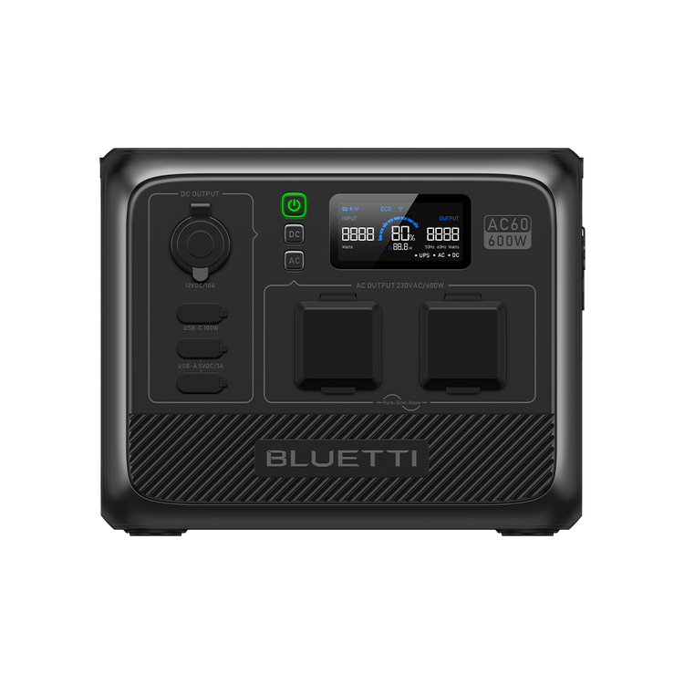 BLUETTI AC60 Station électrique portable | 600 W / 403 Wh